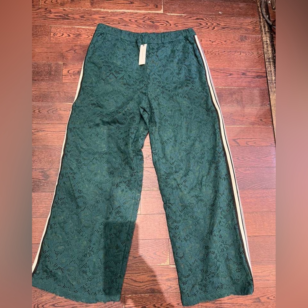 The Brooklin Lace Pull-On Track Pants by Maeve - Picture 2 of 5